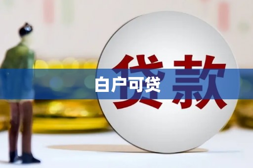 来宾白户可贷