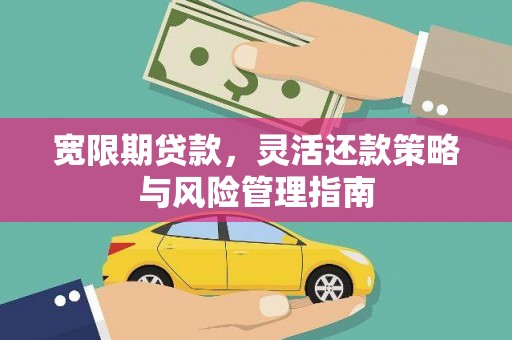 来宾宽限期贷款，灵活还款策略与风险管理指南