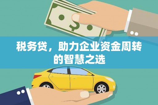 来宾税务贷，助力企业资金周转的智慧之选