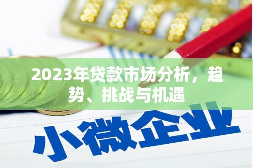 来宾2023年贷款市场分析，趋势、挑战与机遇