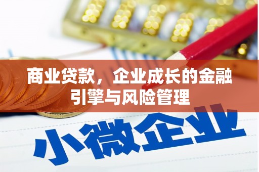 来宾商业贷款，企业成长的金融引擎与风险管理