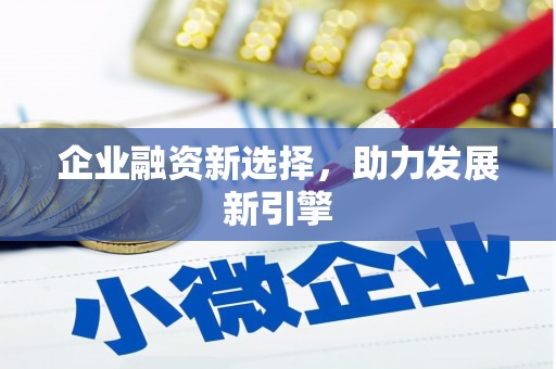 来宾企业融资新选择，助力发展新引擎