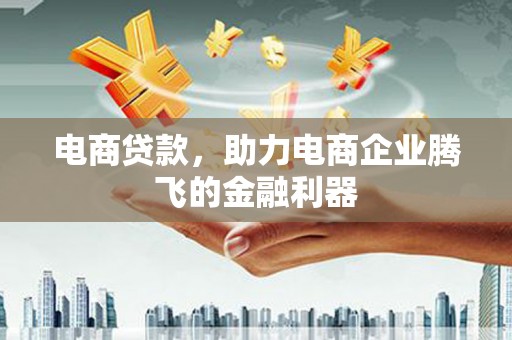 来宾电商贷款，助力电商企业腾飞的金融利器