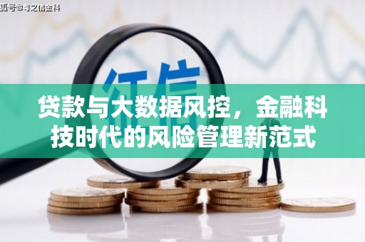 来宾贷款与大数据风控，金融科技时代的风险管理新范式