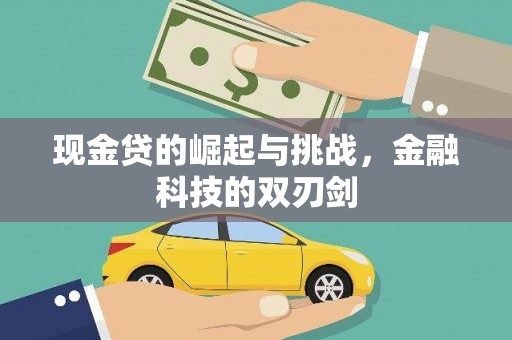 来宾现金贷的崛起与挑战，金融科技的双刃剑
