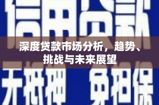 来宾深度贷款市场分析，趋势、挑战与未来展望