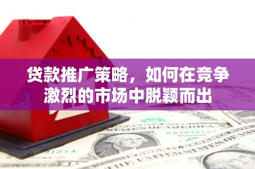 来宾贷款推广策略，如何在竞争激烈的市场中脱颖而出