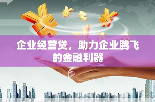 来宾企业经营贷，助力企业腾飞的金融利器