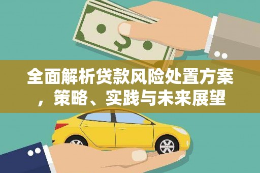 来宾全面解析贷款风险处置方案，策略、实践与未来展望