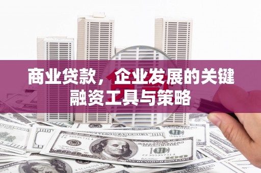 来宾商业贷款，企业发展的关键融资工具与策略