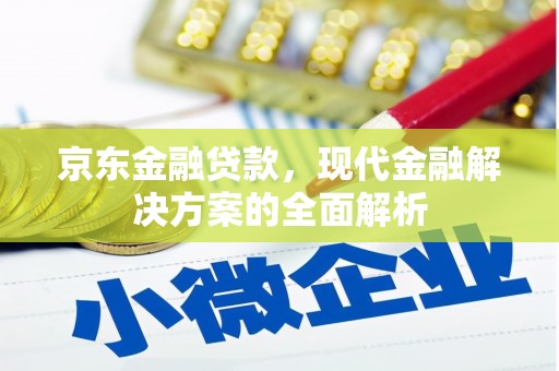 来宾京东金融贷款，现代金融解决方案的全面解析