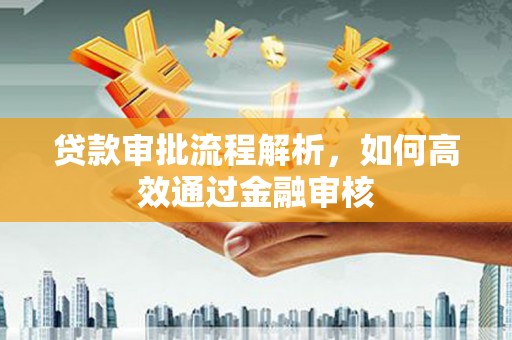 来宾贷款审批流程解析，如何高效通过金融审核