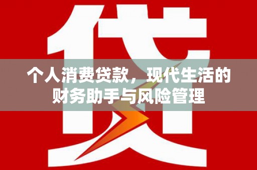 来宾个人消费贷款，现代生活的财务助手与风险管理