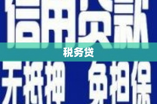 来宾税务贷