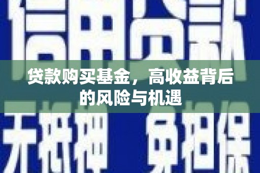 来宾贷款购买基金，高收益背后的风险与机遇