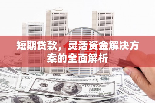 来宾短期贷款，灵活资金解决方案的全面解析