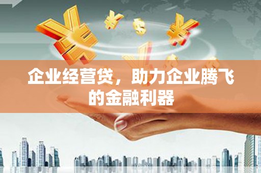 来宾企业经营贷，助力企业腾飞的金融利器
