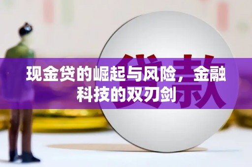 来宾现金贷的崛起与风险，金融科技的双刃剑