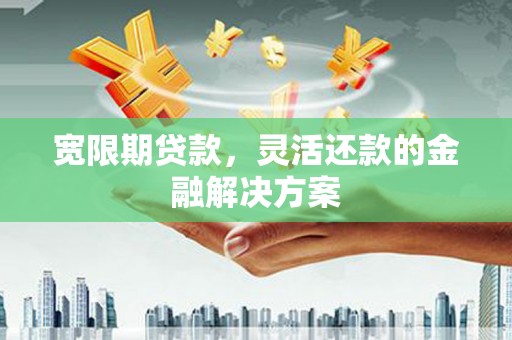 来宾宽限期贷款，灵活还款的金融解决方案