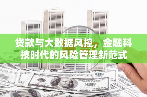 来宾贷款与大数据风控，金融科技时代的风险管理新范式
