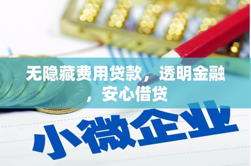 来宾无隐藏费用贷款，透明金融，安心借贷