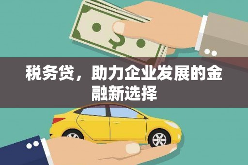 来宾税务贷，助力企业发展的金融新选择