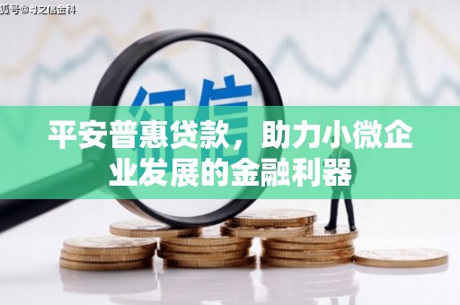 来宾平安普惠贷款，助力小微企业发展的金融利器