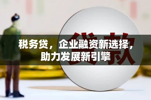 来宾税务贷，企业融资新选择，助力发展新引擎