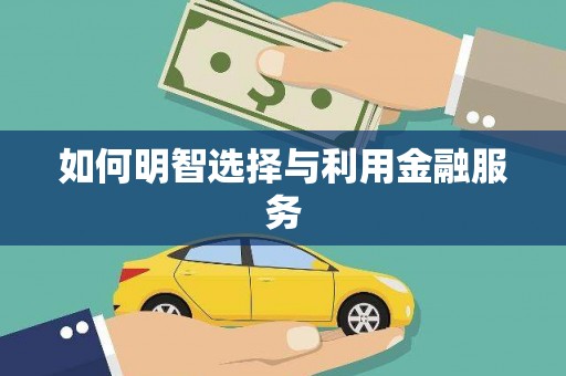 来宾如何明智选择与利用金融服务