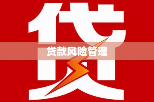 来宾贷款风险管理