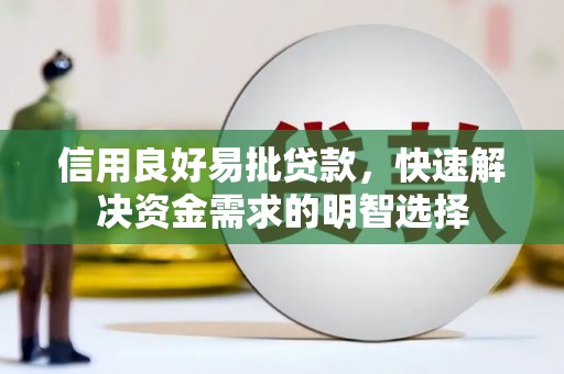 来宾信用良好易批贷款，快速解决资金需求的明智选择