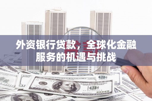 来宾外资银行贷款，全球化金融服务的机遇与挑战
