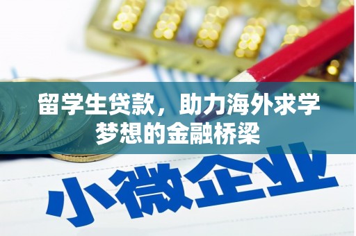 来宾留学生贷款，助力海外求学梦想的金融桥梁