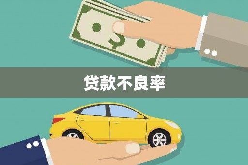 来宾贷款不良率