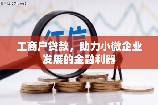 来宾工商户贷款，助力小微企业发展的金融利器