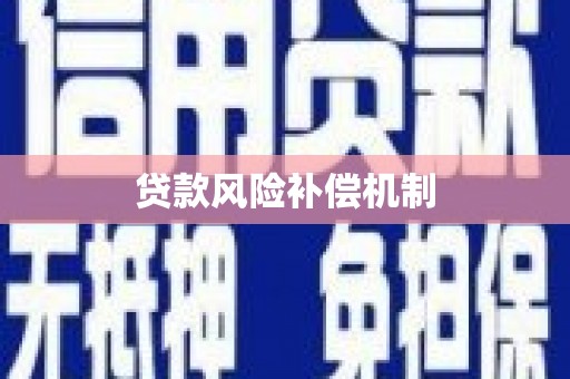 来宾贷款风险补偿机制