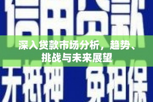 来宾深入贷款市场分析，趋势、挑战与未来展望