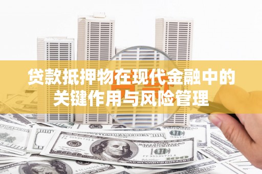 来宾贷款抵押物在现代金融中的关键作用与风险管理